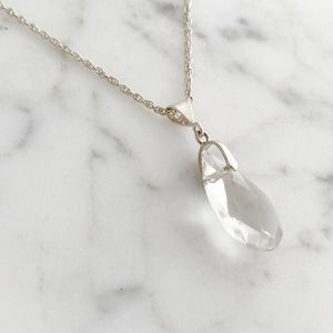 ELISABETH 19th century crystal necklace - 