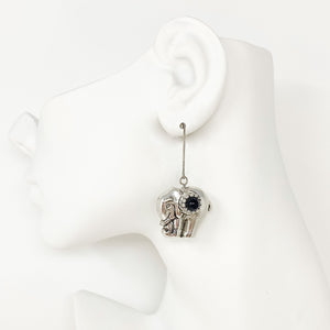 ROSIE vintage lightweight elephant earrings - 