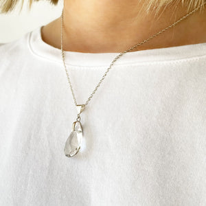 ELISABETH 19th century crystal necklace - 