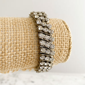 MINNIE vintage rhinestone expansion bracelet - 