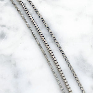 TONKA short layered herringbone necklace - 