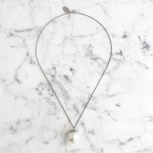 ABBOTT statement pearl pendant necklace - 