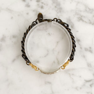 ANTHONY mixed metal chain bracelet - 