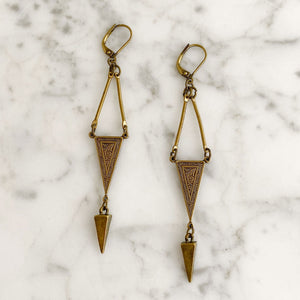 ARCHIE Art Deco style earrings - 
