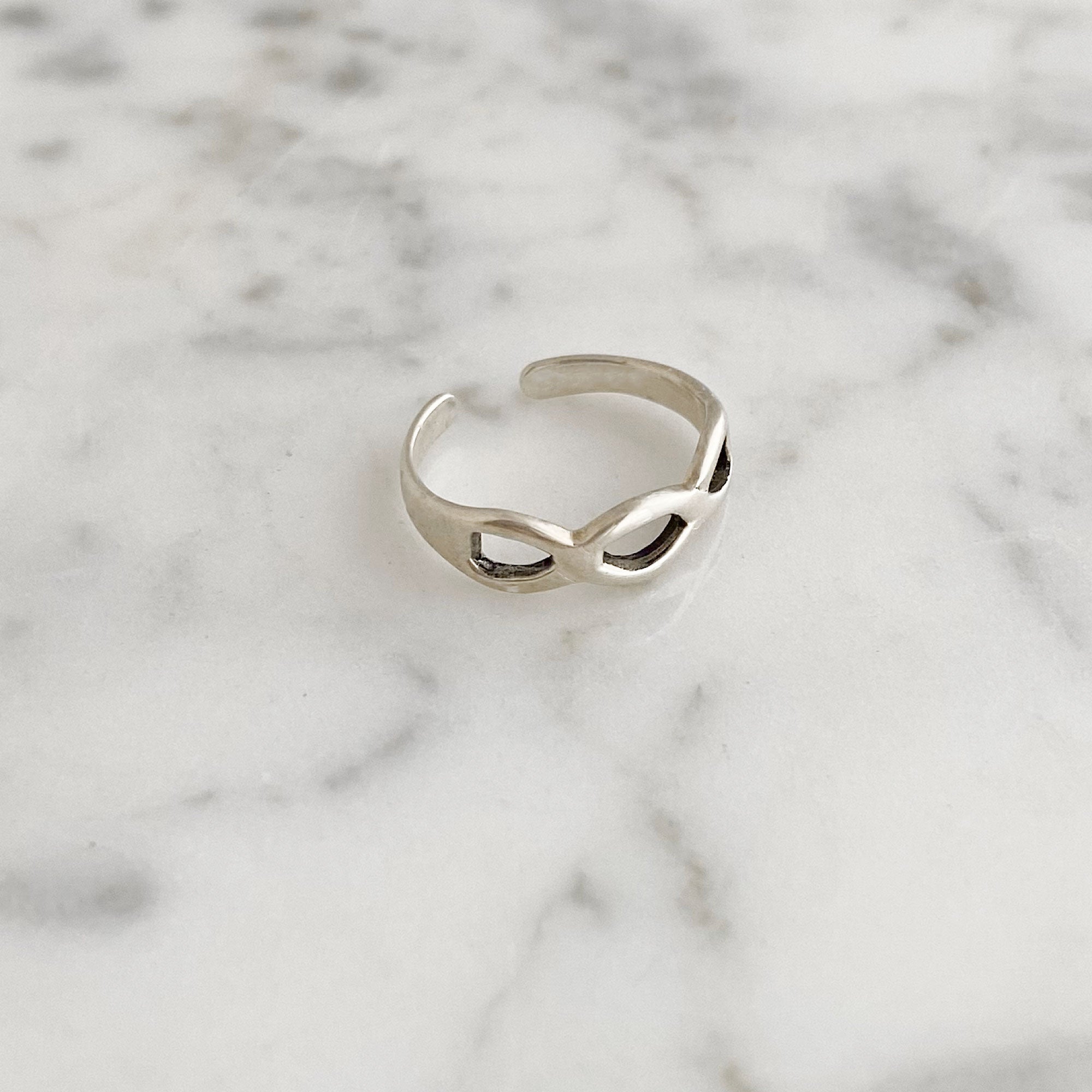Scroll Toe Ring Sterling Silver | Kay