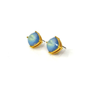 CYNTHIA blue opalite stud earrings - 