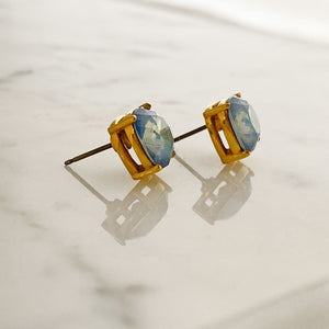 CYNTHIA blue opalite stud earrings - 