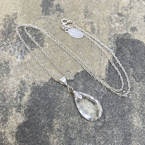 ELISABETH 19th century crystal necklace - 