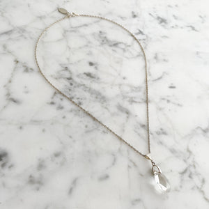 ELISABETH 19th century crystal necklace - 