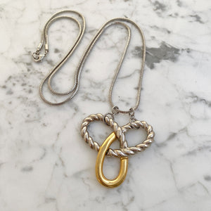ELLEN tri pendant necklace - 