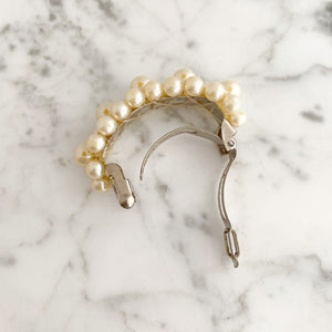 GERVAIS cream pearl barrette - 