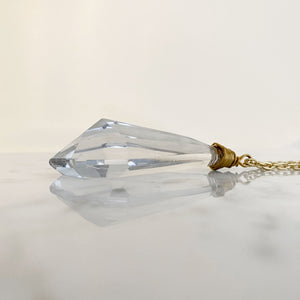 HARRIS-2 crystal chandelier pendant necklace - 