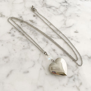 JAGGER stainless steel heart locket - 