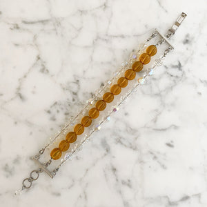 KADEN topaz crystal bracelet - 