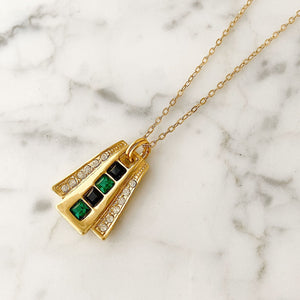KAMAL Egyptian style gold necklace - 