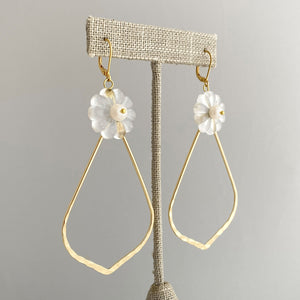KIERSTYN french crystal and 18kt gold earrings - 