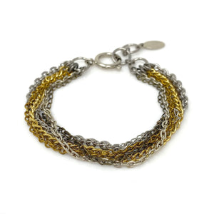 MASON mixed metal chain bracelet - 