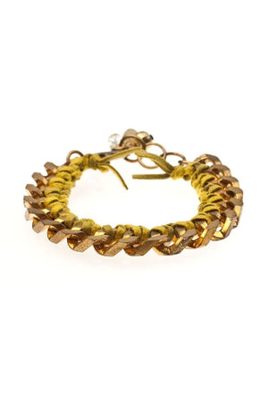 MON AMI BRACELETS brass & suede (more colours available) - 