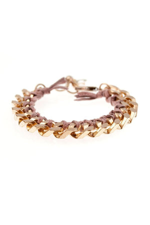 MON AMI BRACELETS brass & suede (more colours available) - 