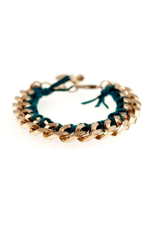 MON AMI BRACELETS brass & suede (more colours available) - 