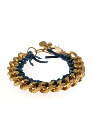 MON AMI BRACELETS brass & suede (more colours available) - 