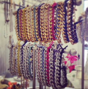MON AMI BRACELETS brass & suede (more colours available) - 