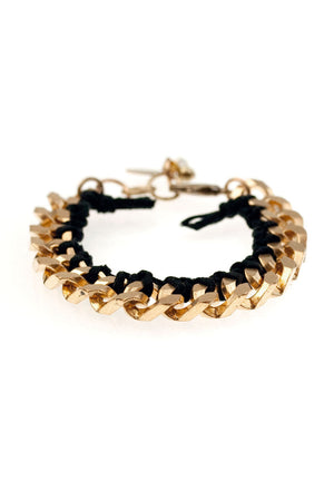 MON AMI BRACELETS brass & suede (more colours available) - 