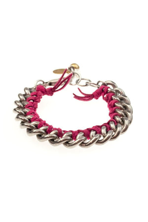 MON AMI BRACELETS steel & suede (more colours available) - 