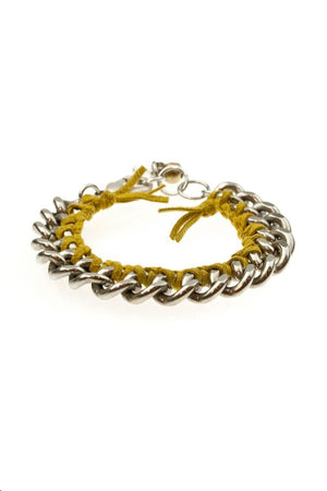 MON AMI BRACELETS steel & suede (more colours available) - 