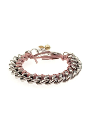 MON AMI BRACELETS steel & suede (more colours available) - 