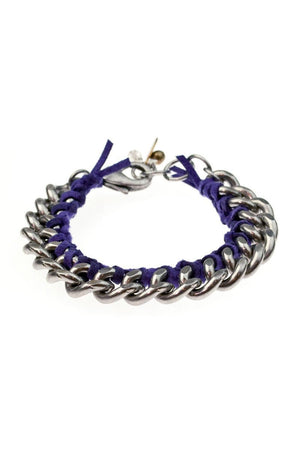 MON AMI BRACELETS steel & suede (more colours available) - 