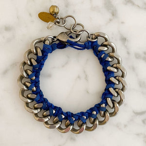 MON AMI BRACELETS steel & suede (more colours available) - 