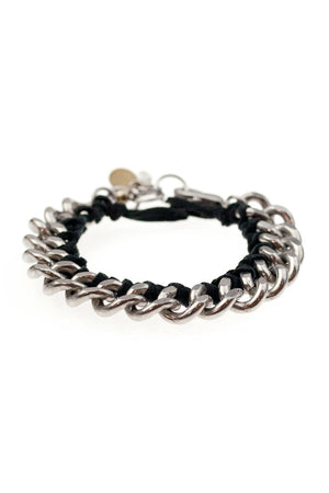 MON AMI BRACELETS steel & suede (more colours available) - 