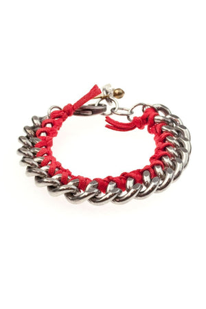 MON AMI BRACELETS steel & suede (more colours available) - 