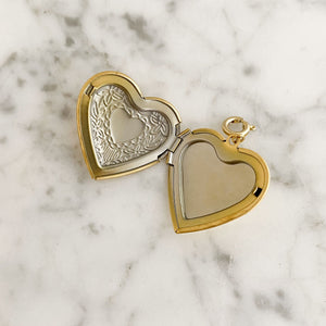 ORLA gold heart locket bracelet - 