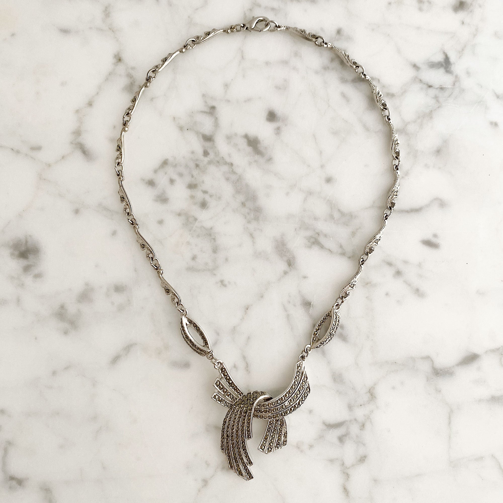 Marcasite chain clearance
