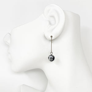 RHAENYRA onyx dragon earrings - 