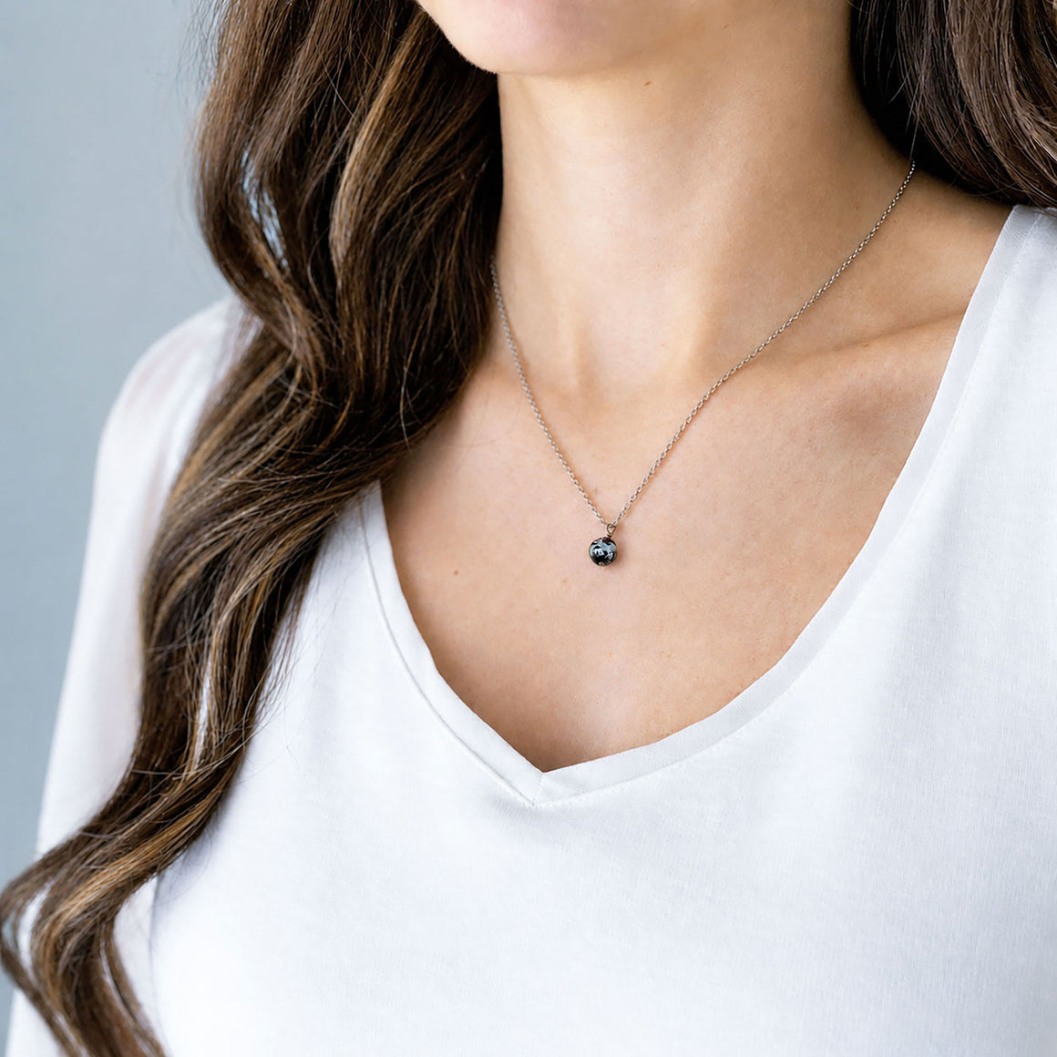 RHAENYRA onyx dragon necklace-GREEN BIJOU