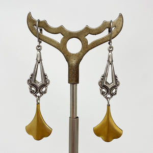 ROSENALL Art Nouveau long earrings - 