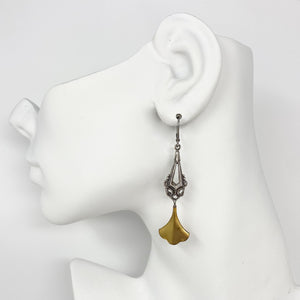 ROSENALL Art Nouveau long earrings - 