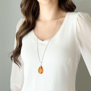 SIMONE French crystal pendant necklace - 