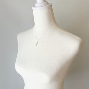 TAKARA petite sterling silver anchor short pendant necklace - 