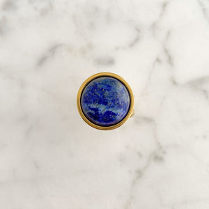 THATAM lapis lazuli cocktail ring - 