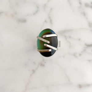 WALSH mood cabochon ring - 