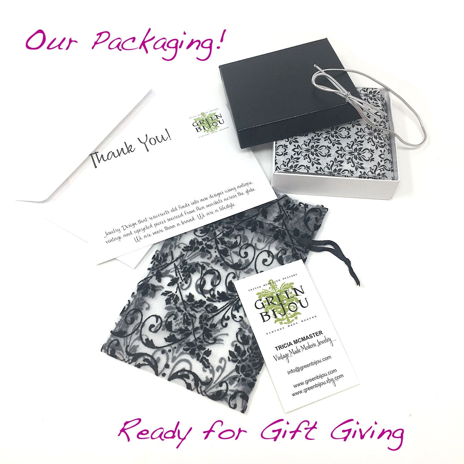 EDENA vintage beaded ab ring on white gold plated band - 