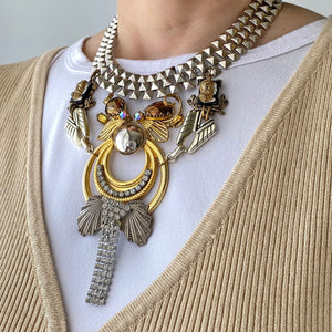 ELIANA statement bib necklace - 