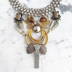 ELIANA statement bib necklace - 