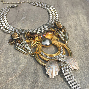 ELIANA statement bib necklace - 