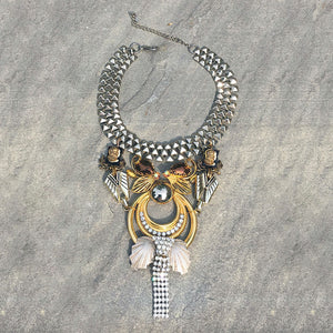 ELIANA statement bib necklace - 