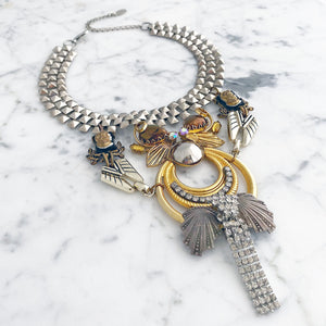 ELIANA statement bib necklace - 